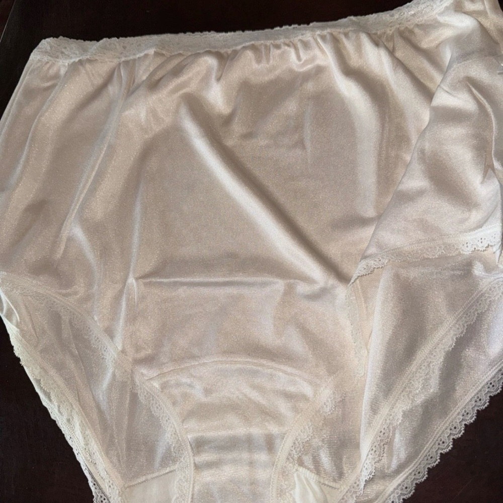 Loraine Granny Style Panties Size 9 Sand  Blue Beige NEW
